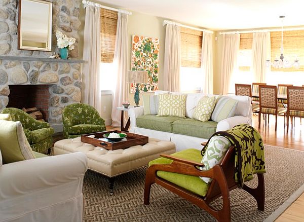 Beautiful living room window treatments