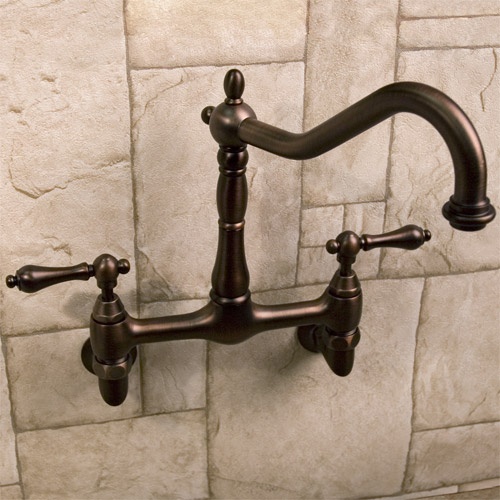 Felicity wall mount kitchen faucet with hand spray