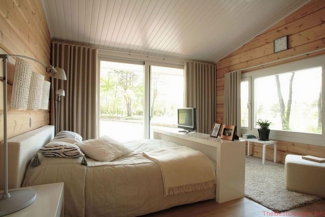 Bedroom Design In Classic Style Variant For A Guest House