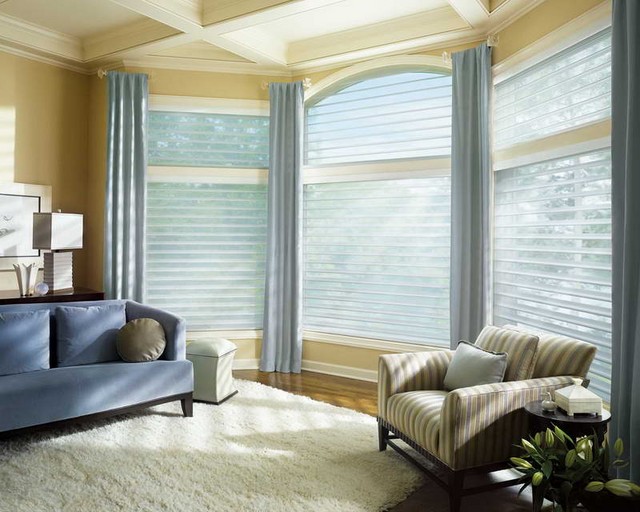 Window treatments for small living room windows