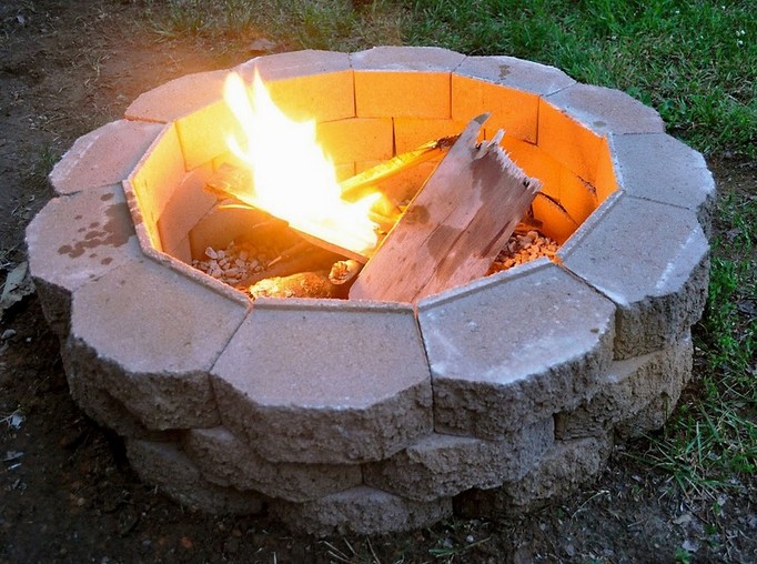 Cinder Block Fire Pit Plans