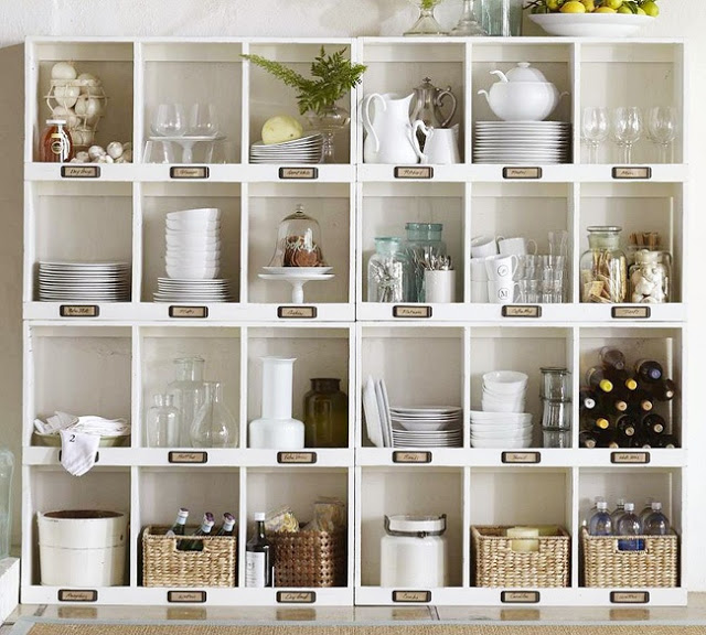 Kitchen wall storage ideas