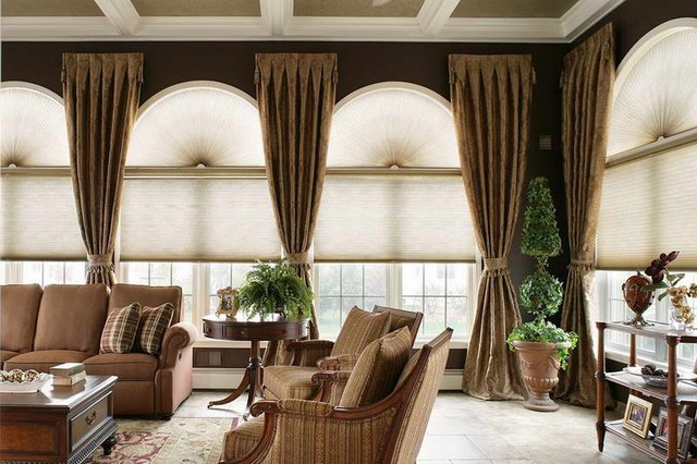 Living room window treatment ideas large window