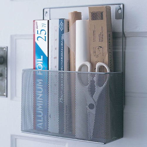 Kitchen wrap storage ideas