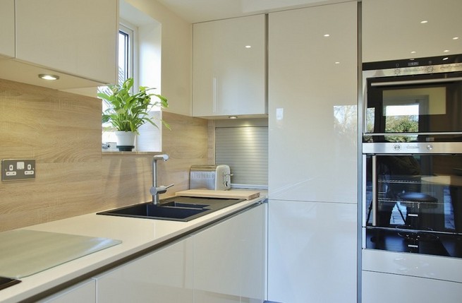 Corner kitchen sink unit