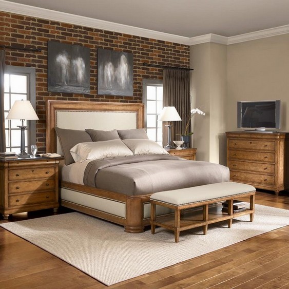 Bedroom chest in modern home interior