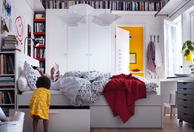 Bedroom storage ideas pinterest