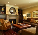How to design a living room with a brown sofa
