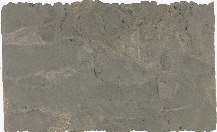African Tapestry Granite With White Cabinets