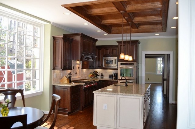 Versatile and beautiful cherry kitchen cabinets