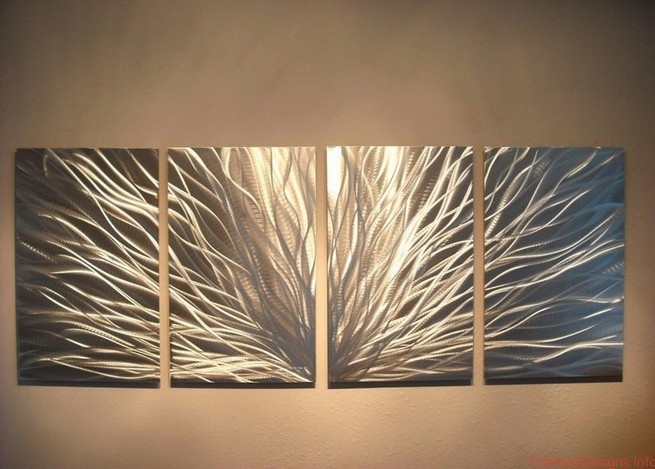 Contemporary Modern Metal Wall Art