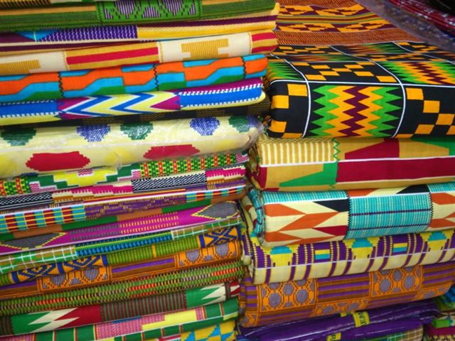 African Tapestry Fabric