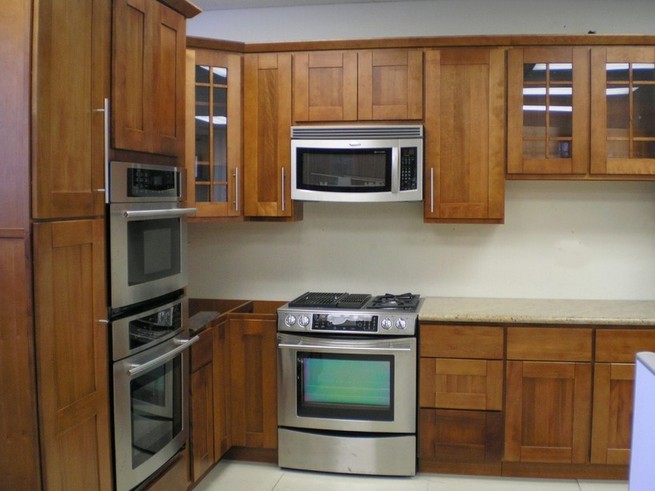 Cherry kitchen cabinets cost