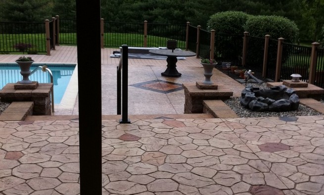 Painting A Concrete Patio Ideas