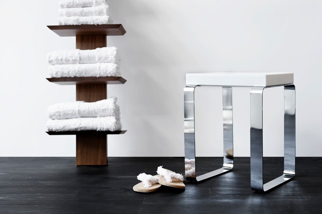Modern bathroom bench