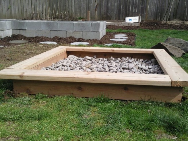 Cinder Block Fire Pit Pinterest