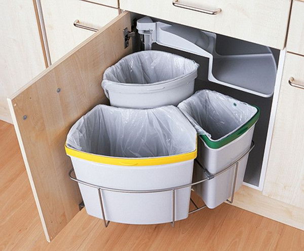 Kitchen trash storage ideas