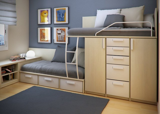 Small bedroom ideas double bed