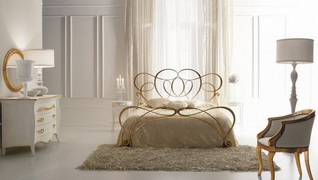 Luxury bed and bedroom furniture