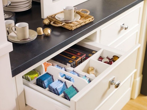 Kitchen tea storage ideas