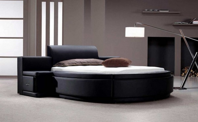 Round bed furniture