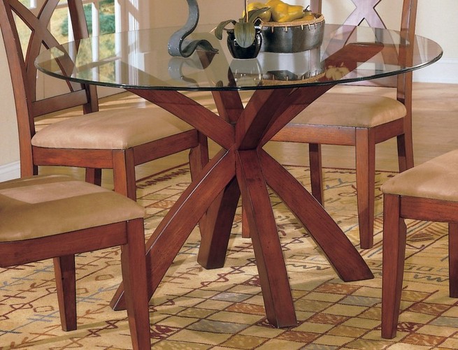 Glass top dining table protector