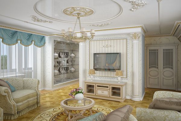 Features Of Living Rooms In Classic Style