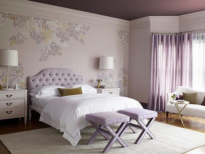 Purple bedroom ideas master bedroom