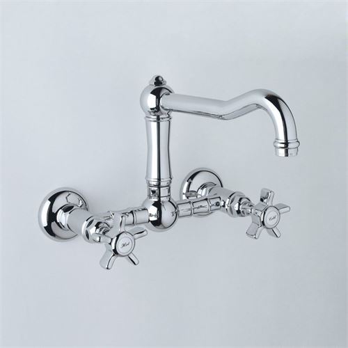 Wall mount kitchen faucet rohl