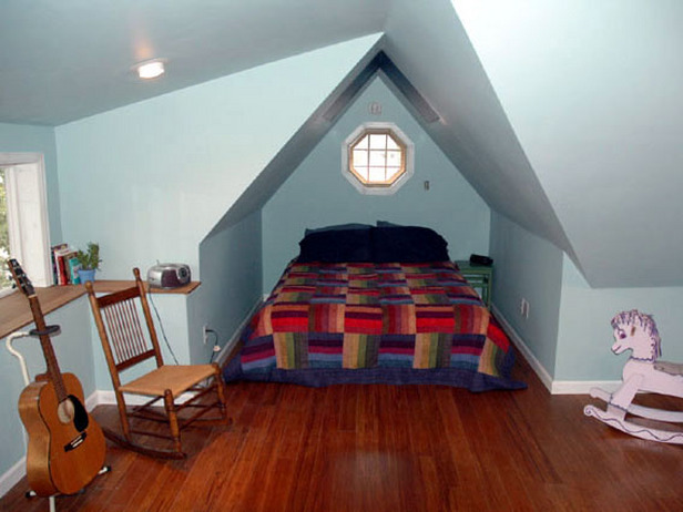 Attic finishing steps