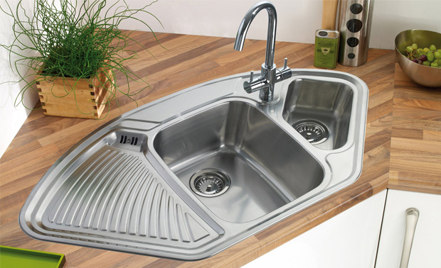 Corner kitchen sink designs