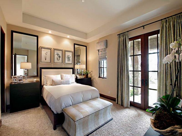 Guest bedroom ideas with black furniture