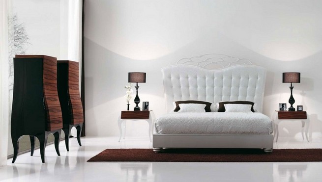 Luxury wood bedroom furniture