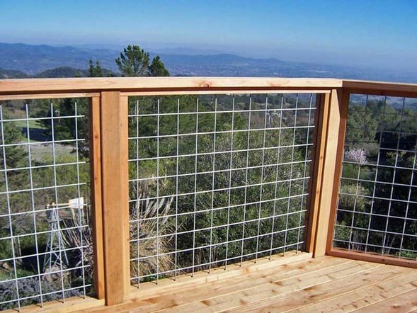 Diy Wire Mesh Deck Railing