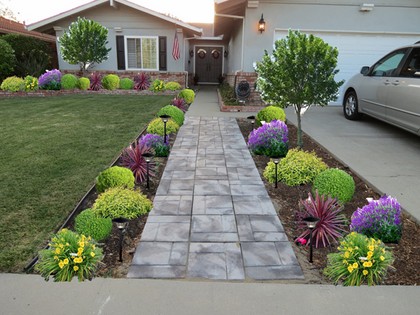 Simple Front Yard Garden Ideas