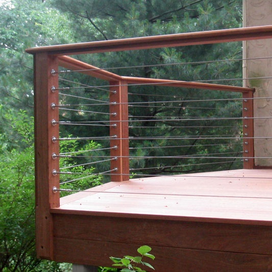 Wire Deck Railing Designs