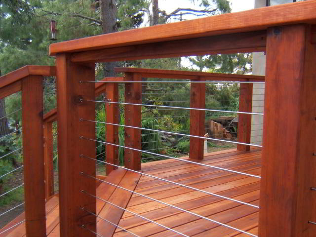 Wire Deck Railing
