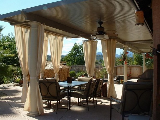 Aluminum Patio Awning Designs