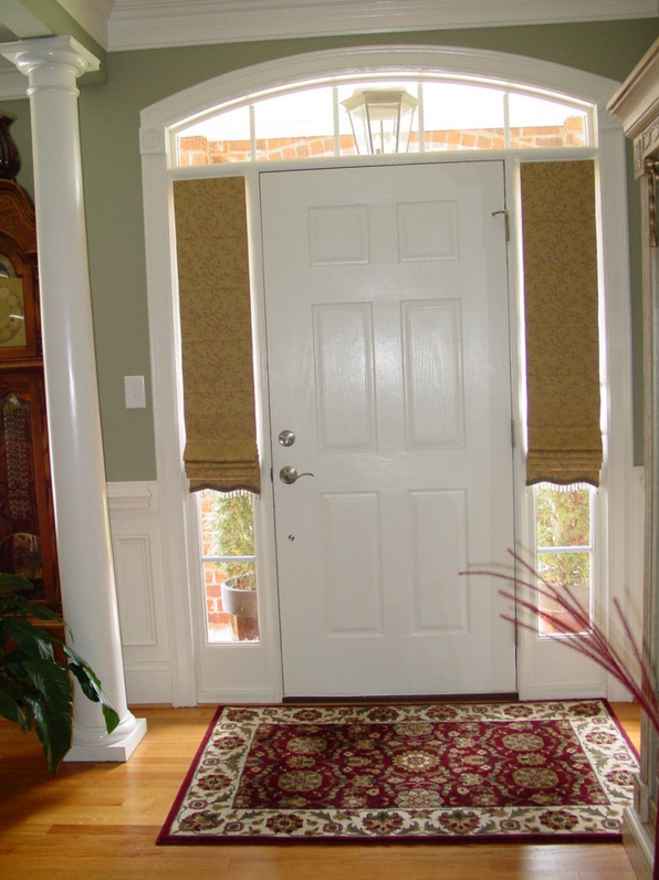 Half Sidelight Window Treatments