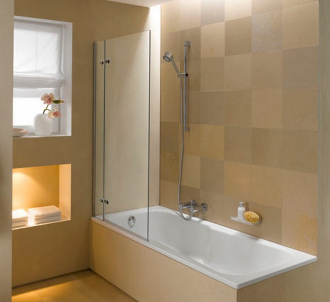 Small Shower Bath Combo