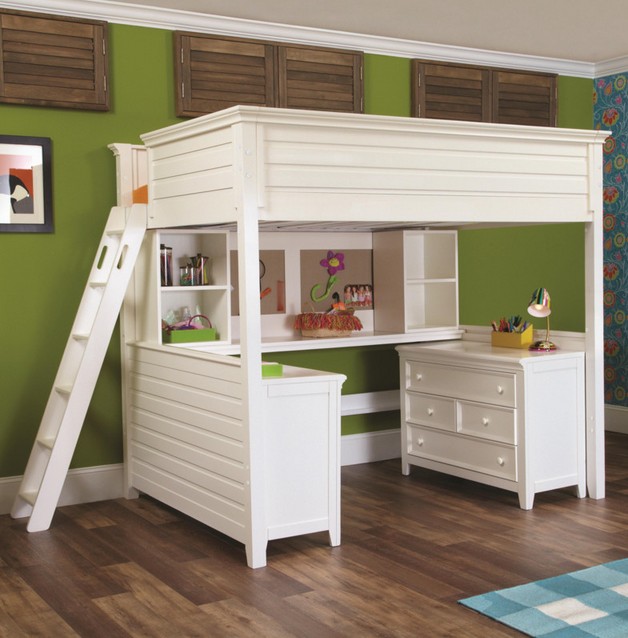 Loft Bed With Desk Images