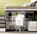 Loft Bed With Desk And Stairs