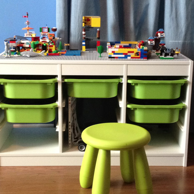 Lego Activity Table With Storage Drawer