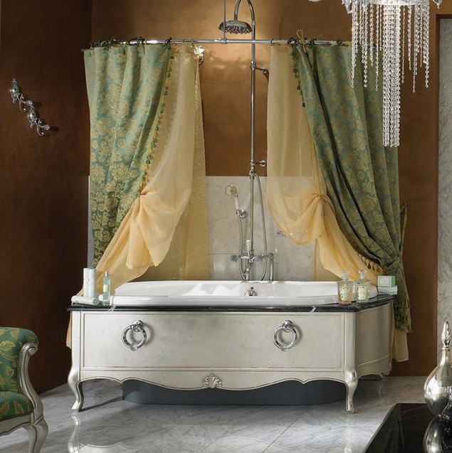 Luxurious Shower Curtains