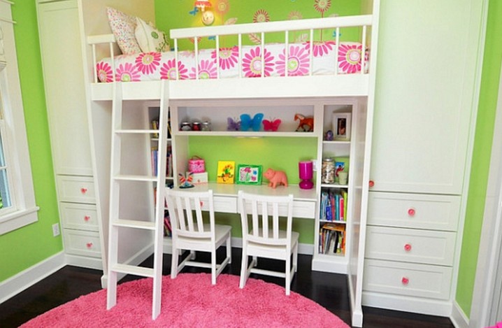 Loft Bed With Desk Space