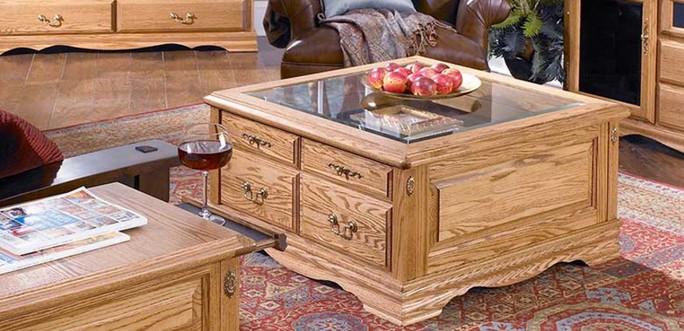 Shadow Box Bedside Table