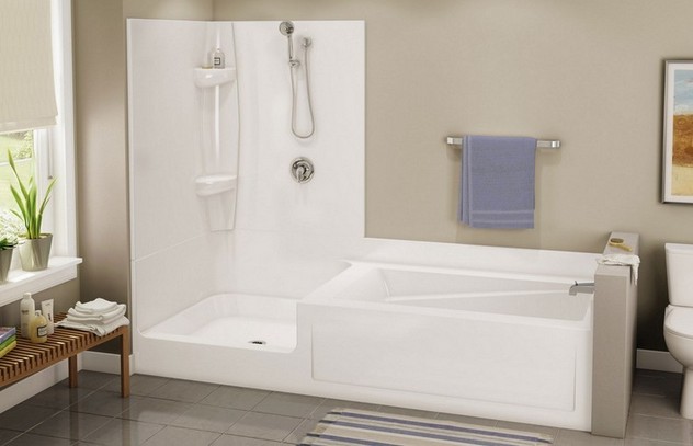 Tub And Shower Combo Units