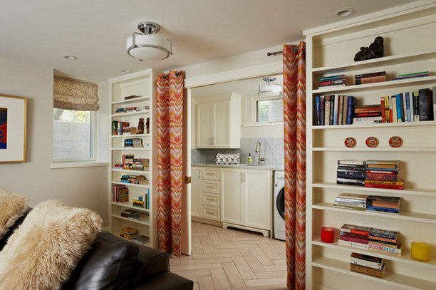 Basement Window Well Curtains