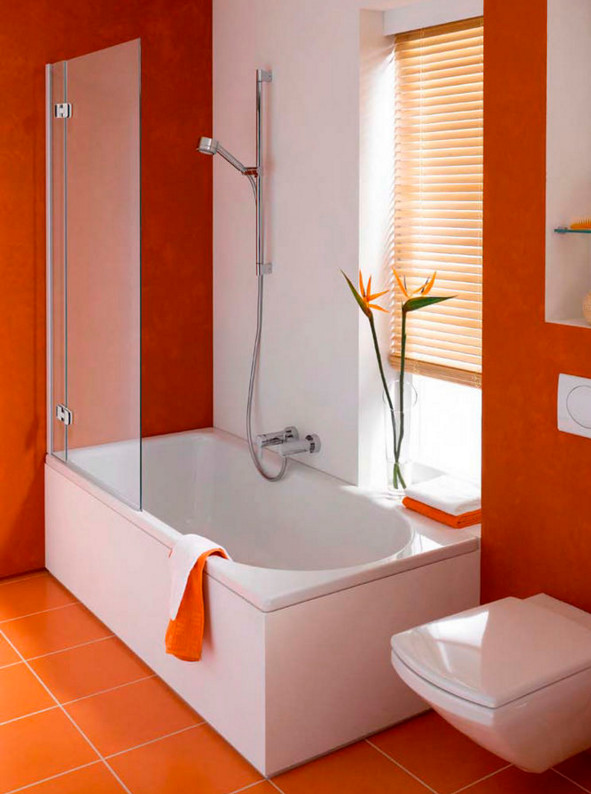 Corner Shower Bath Combo