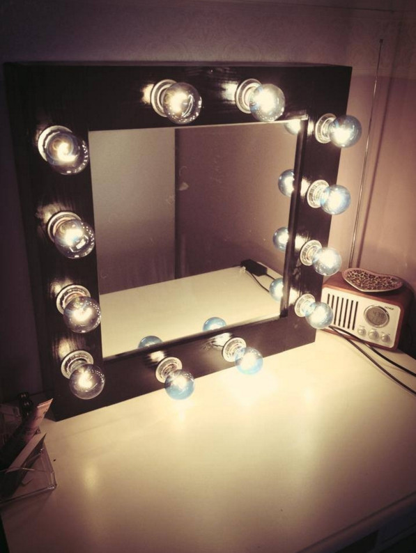 Diy Vanity Mirror With Lights